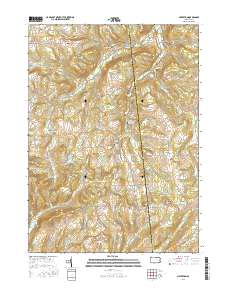 Millerton 2016 topographic map thumbnail