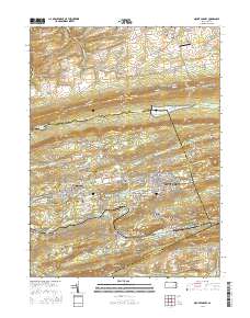 Mount Carmel 2016 topographic map thumbnail