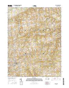 Red Lion 2016 topographic map thumbnail