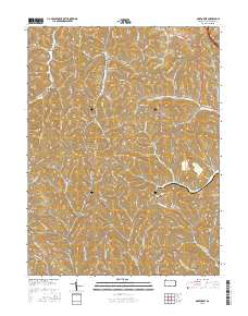 Oak Forest 2016 topographic map thumbnail