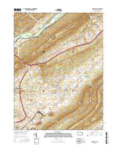 Mingoville 2016 topographic map thumbnail