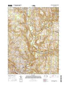 New Castle North 2016 topographic map thumbnail