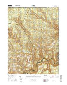 Pottersdale 2016 topographic map thumbnail