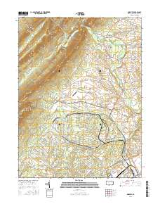 Roxbury 2016 topographic map thumbnail