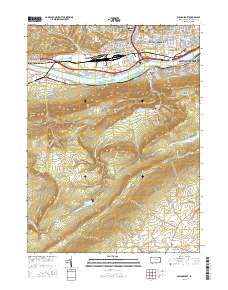 Williamsport 2016 topographic map thumbnail