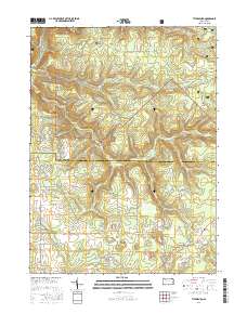 Tylersburg 2016 topographic map thumbnail
