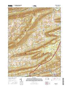 Tremont 2016 topographic map thumbnail