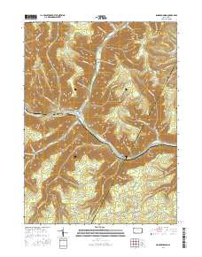 Sinnemahoning 2016 topographic map thumbnail