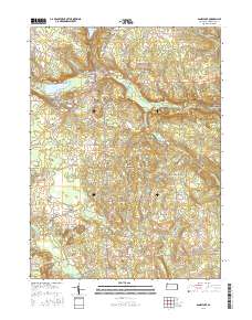Sandy Lake 2016 topographic map thumbnail