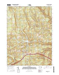 Snow Shoe 2016 topographic map thumbnail
