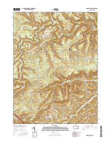 Snow Shoe SE 2016 topographic map thumbnail