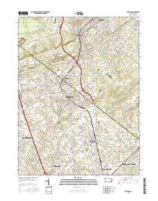 Telford 2016 topographic map thumbnail