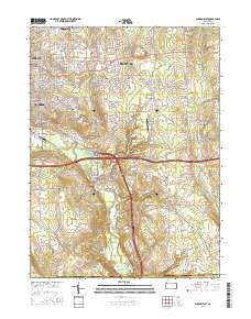 Sharon East 2016 topographic map thumbnail