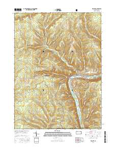 Tidioute 2016 topographic map thumbnail