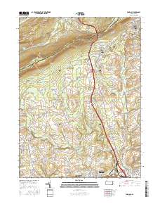 Wind Gap 2016 topographic map thumbnail