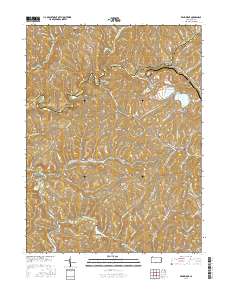 Wind Ridge 2016 topographic map thumbnail