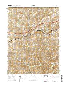 West Grove 2016 topographic map thumbnail