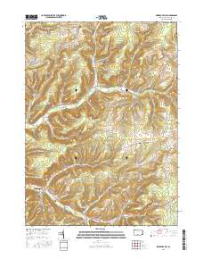 Sweden Valley 2016 topographic map thumbnail