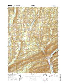 Shickshinny 2016 topographic map thumbnail