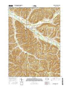 Shinglehouse 2016 topographic map thumbnail