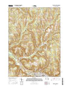 Titusville North 2016 topographic map thumbnail