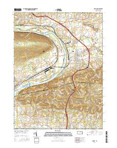 Muncy 2016 topographic map thumbnail