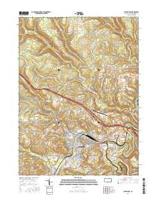 Clearfield 2016 topographic map thumbnail