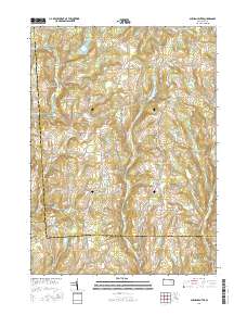 Auburn Center 2016 topographic map thumbnail