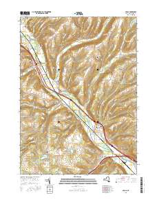 Avoca 2016 topographic map thumbnail
