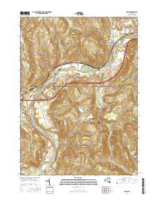 Afton 2016 topographic map thumbnail