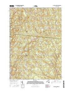 Boylston Center 2016 topographic map thumbnail