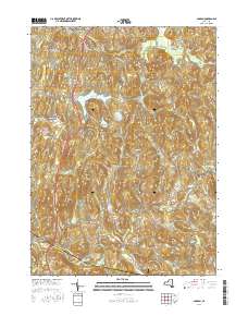 Ancram 2016 topographic map thumbnail