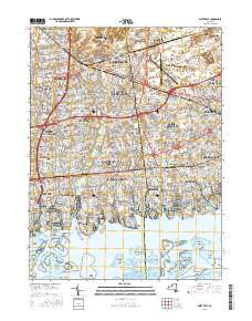Amityville 2016 topographic map thumbnail