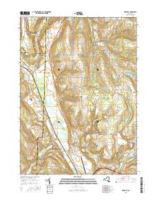 Arkport 2016 topographic map thumbnail
