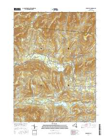 Bearsville 2016 topographic map thumbnail