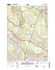 Brewerton 2016 topographic map thumbnail