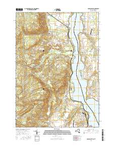 Crown Point 2016 topographic map thumbnail