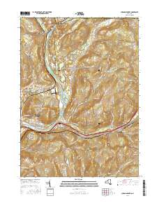 Chenango Forks 2016 topographic map thumbnail