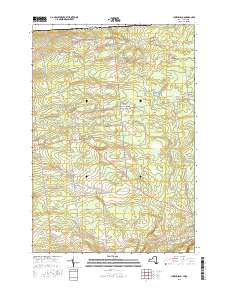 Churubusco 2016 topographic map thumbnail