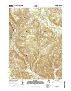 Cattaraugus 2016 topographic map thumbnail