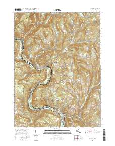 Callicoon 2016 topographic map thumbnail