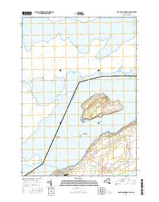 Cape Vincent North 2016 topographic map thumbnail