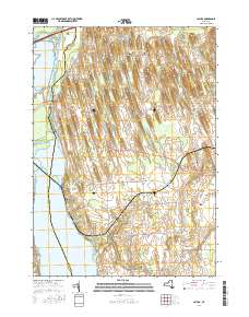 Cayuga 2016 topographic map thumbnail