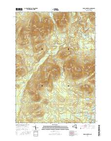 Debar Mountain 2016 topographic map thumbnail