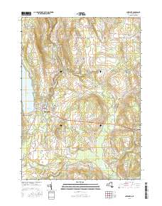 Cazenovia 2016 topographic map thumbnail