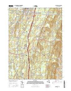Clintondale 2016 topographic map thumbnail
