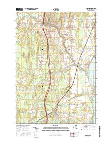 Champlain 2016 topographic map thumbnail