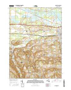 Canastota 2016 topographic map thumbnail
