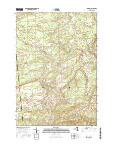 Brushton 2016 topographic map thumbnail