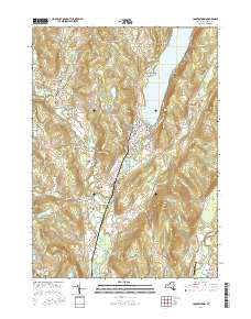 Cooperstown 2016 topographic map thumbnail